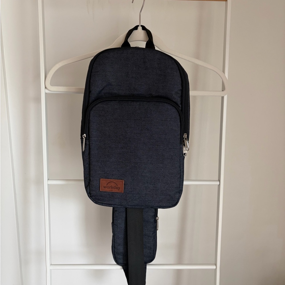 Navy Single-strap Mini Backpack Festival Practical Travel Stagecoach Coachella